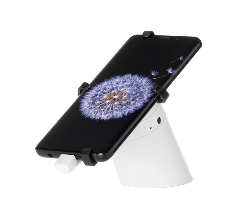 スマートフォンやタブレット用の安全なディスプレイ