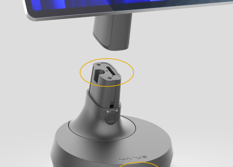 NE150 コンバーチブルPOSスタンド（ベースとスタンドが分離可能