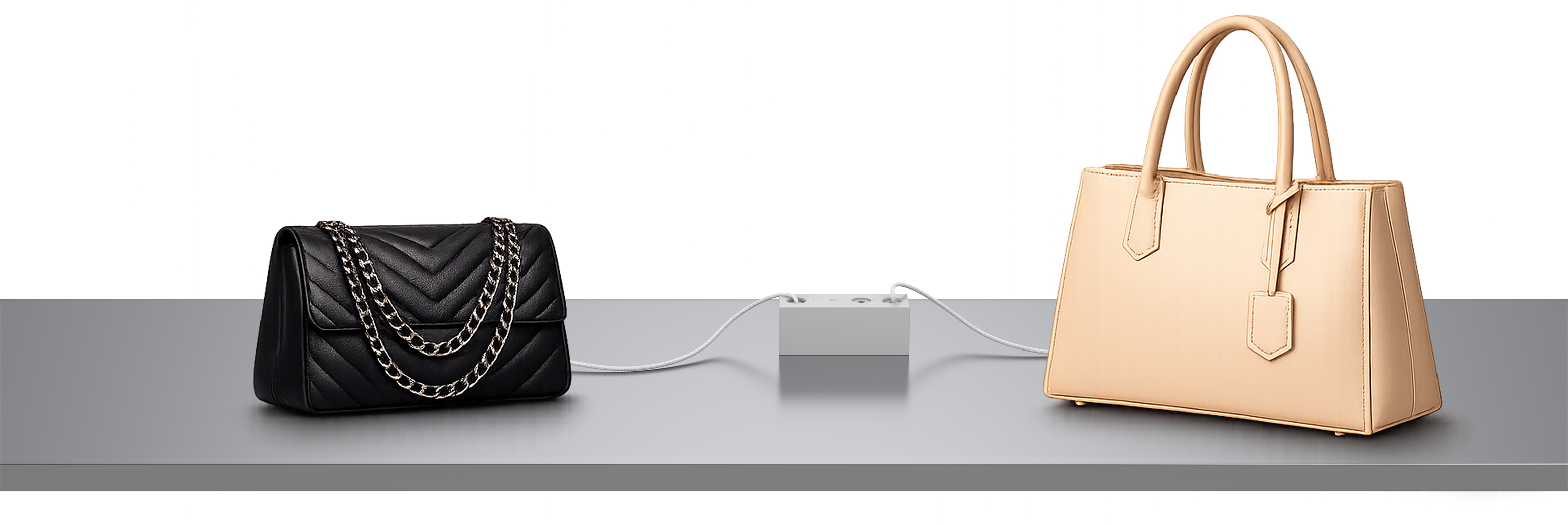 高価なバッグや高級バッグ・財布のための「Luxe Lock」セキュリティ