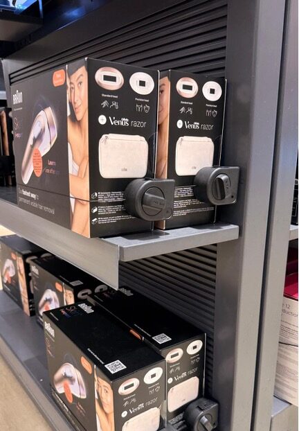 InVueパッケージ保護：コーナーPackage Wrap が、小売向けのヘルス＆ビューティー製品の安全性を確保しています。